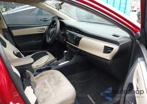 2016 Toyota Corolla Le из США, поврежденный, VIN 2T1BURHE0GC508471